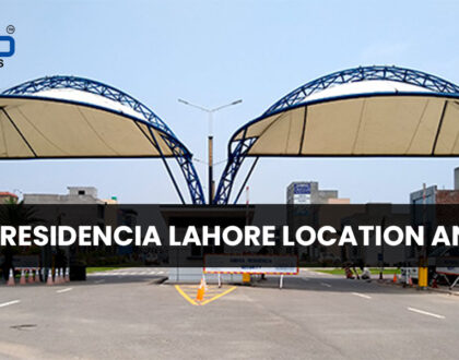 Omega Residencia Lahore Location And Map