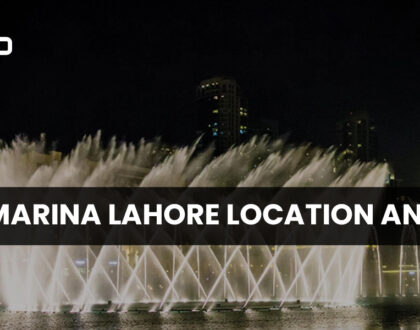 West Marina Lahore Location And Map